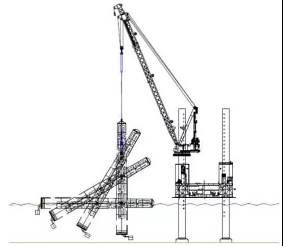 脑洞大开！国外海上风电单桩基础还能这么运输