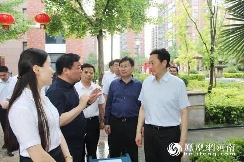 商丘市市长张建慧到睢阳区新城办事处调研智慧城市建设工作